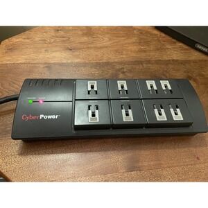 CyberPower 880 Surge Protector 8‎ Foot Cord